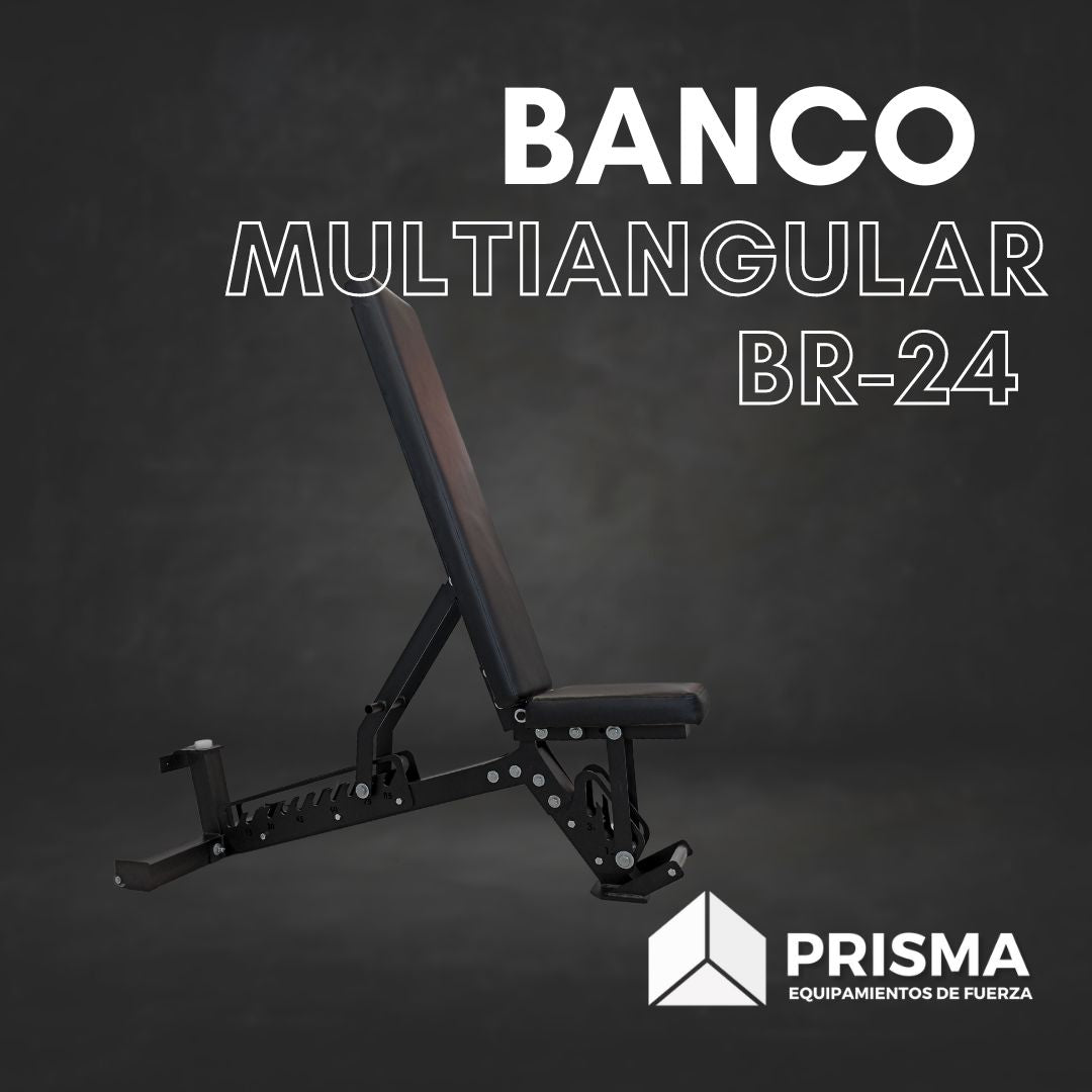 Banco Multiangular Regulable BR-24 | Equipamientos de fuerza | Prisma